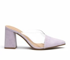 Flash Sale 💯 Women's Coconuts By Matisse Shauna Mule 👠 Heels Lavendar ⭐