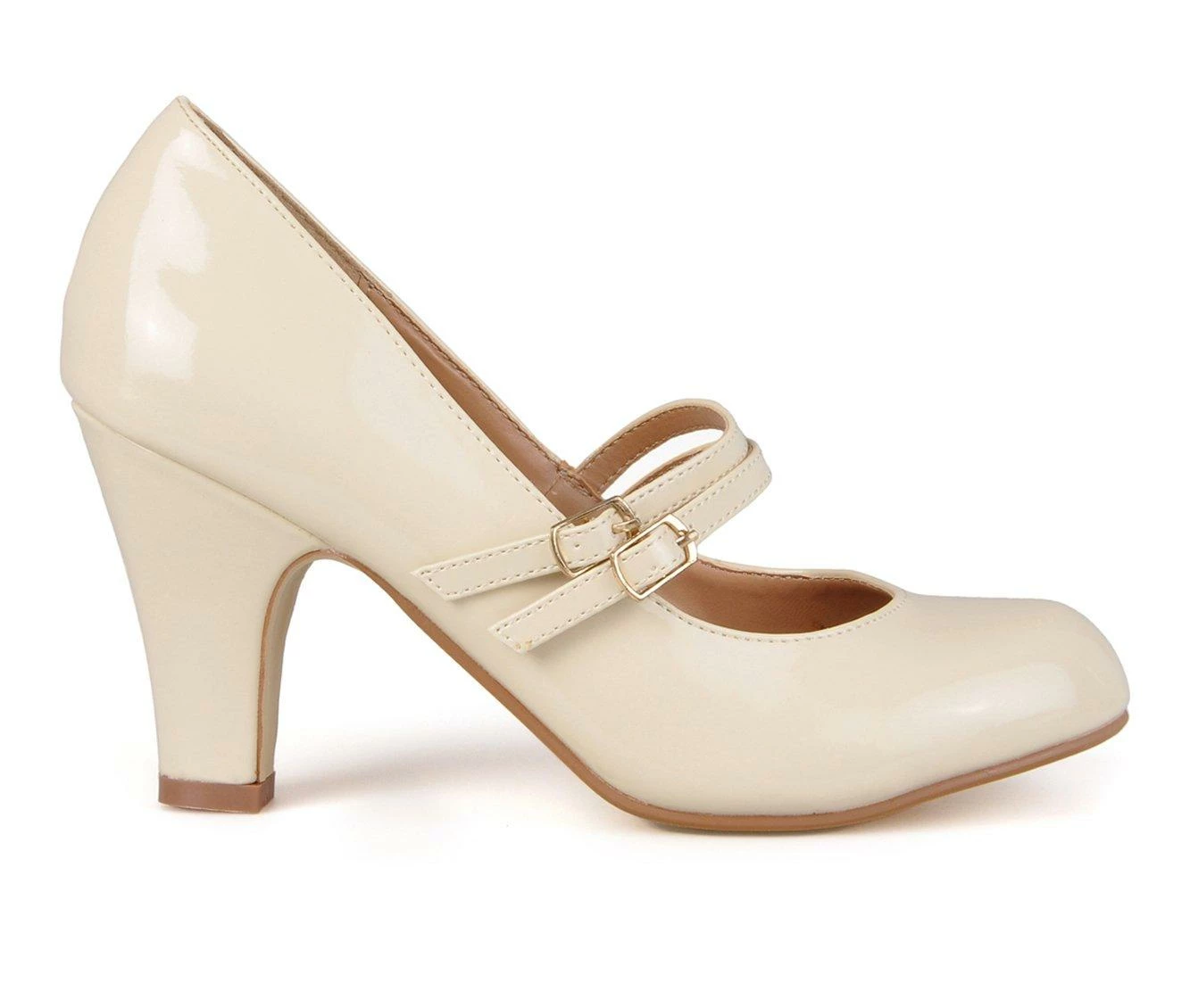 Wholesale 🌟 Women's Journee Collection Wendy Mary Jane Pumps Beige 🔔 2 Wholesale 🌟 Women's Journee Collection Wendy Mary Jane Pumps Beige 🔔 - Image 2