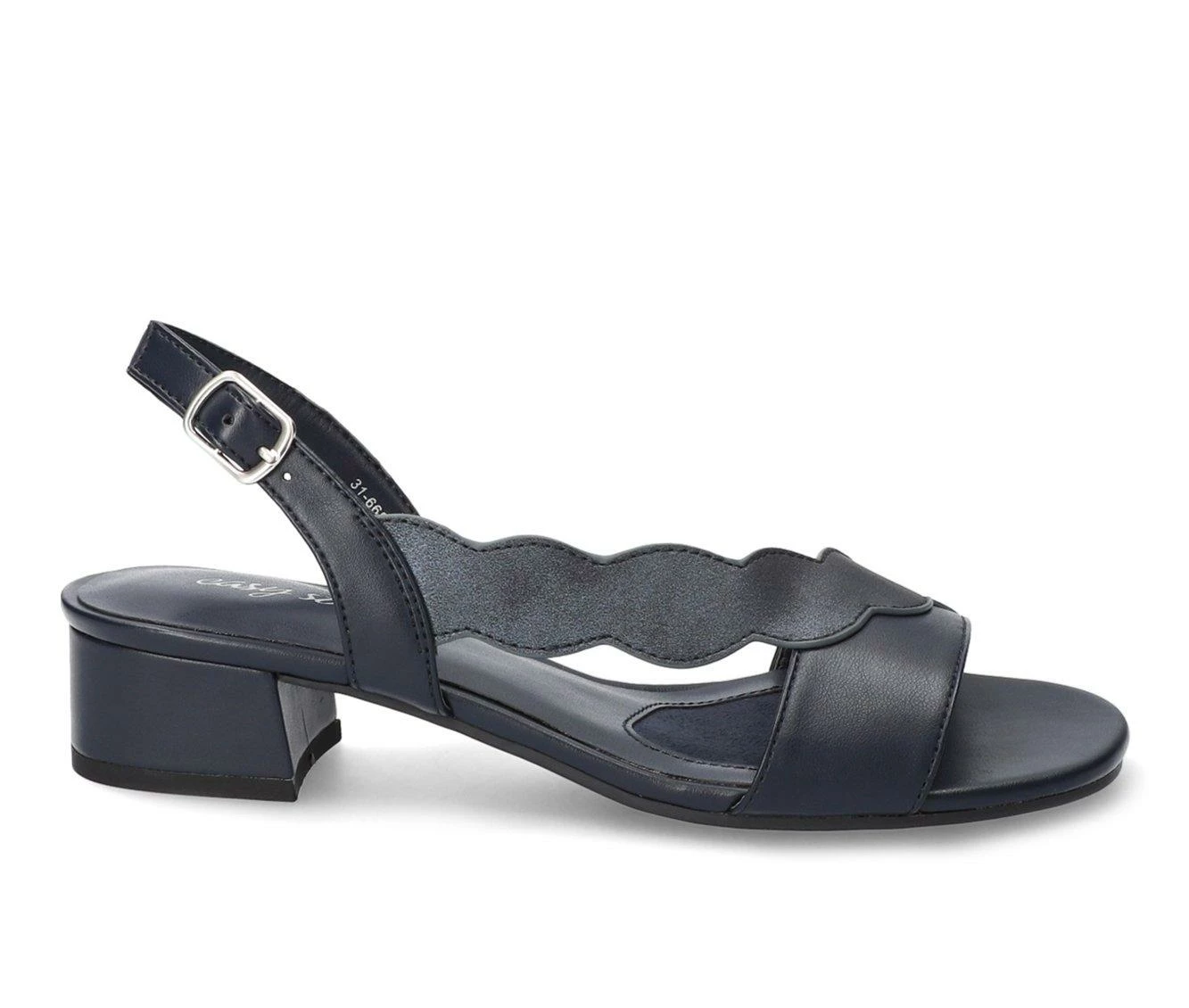 Cheapest ๐ Women's Easy Street Chantell Block Heel ๐ Dress ๐ฉด Sandals Navy ๐ 2 Cheapest ๐ Women's Easy Street Chantell Block Heel ๐ Dress ๐ฉด Sandals Navy ๐ - Image 2