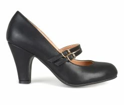 Flash Sale 🔔 Women's Journee Collection Windy Pumps Black 😉
