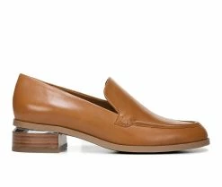 Brand new 😍 Women's Franco Sarto New Bocca Heeled Loafers Cognac ❤️