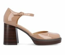 Promo ✨ Women's Journee Collection Sophilynn Pumps Nude 😀