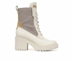 Best reviews of 🤩 Women's Franco Sarto Dizzy Water Repellent Heeled Booties Chiffon Multi ⌛