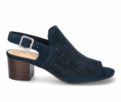 Best Pirce 😀 Women's Bella Vita Emmalyn 👗 Dress 🩴 Sandals Navy ✔️