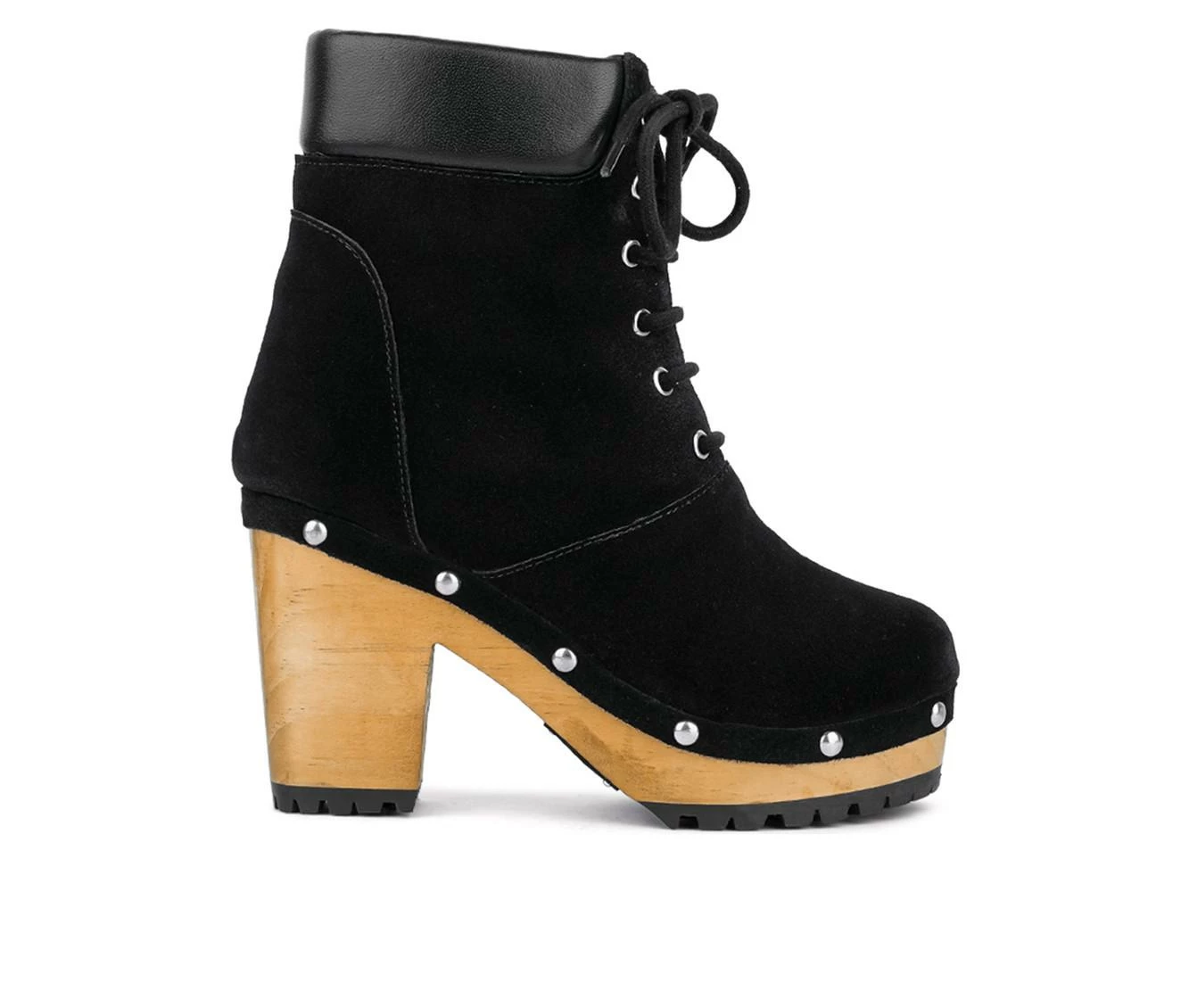 New ๐ Women's Rag & Co Maaya Heeled Lace Up Booties Black ๐ 1 New ๐ Women's Rag & Co Maaya Heeled Lace Up Booties Black ๐