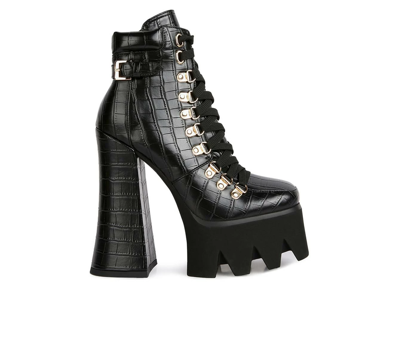 Best Sale ๐ Women's London Rag Boogie Platform Lace Up Booties Black ๐คฉ 1 Best Sale ๐ Women's London Rag Boogie Platform Lace Up Booties Black ๐คฉ