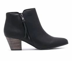 Top 10 ❤️ Women's Chelsea Crew Logan Heeled Booties Black 💯