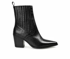 Best Pirce 🧨 Women's Journee Signature Markka Booties Black 🥰