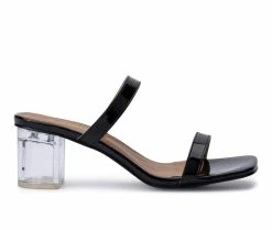 Best deal 🤩 Women's Olivia Miller Sandra 👗 Dress 🩴 Sandals Black 🛒