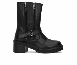 Hot Sale 😉 Women's Vintage Foundry Co Genevieve Booties Black ⌛