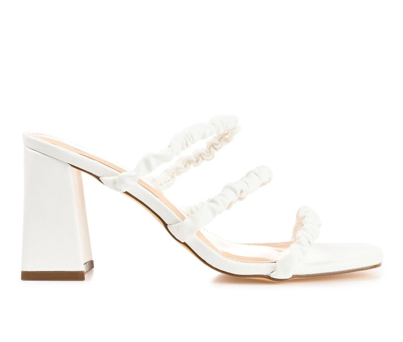 Flash Sale ๐ฅ Women's Journee Collection Reagaan ๐ Dress ๐ฉด Sandals White โจ 2 Flash Sale ๐ฅ Women's Journee Collection Reagaan ๐ Dress ๐ฉด Sandals White โจ - Image 2