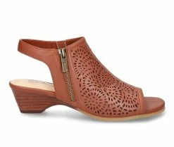 Best Sale ⭐ Women's Bella Vita Amiyah 👗 Dress 🩴 Sandals Dk Tan Leather 🔥