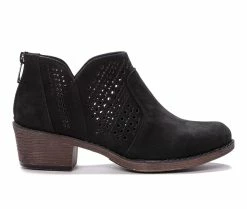 Best Pirce 🥰 Women's Propet Remy Heeled Booties Black 🔥