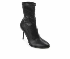 Top 10 🌟 Women's Journee Collection Gizzel Heeled Booties Black 🔥 -London Rag Sales Store 2 1085