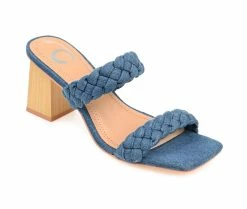 Coupon 🥰 Women's Journee Collection Bronte 👗 Dress 🩴 Sandals Denim 🤩 8 Coupon 🥰 Women's Journee Collection Bronte 👗 Dress 🩴 Sandals Denim 🤩 -London Rag Sales Store 2 11