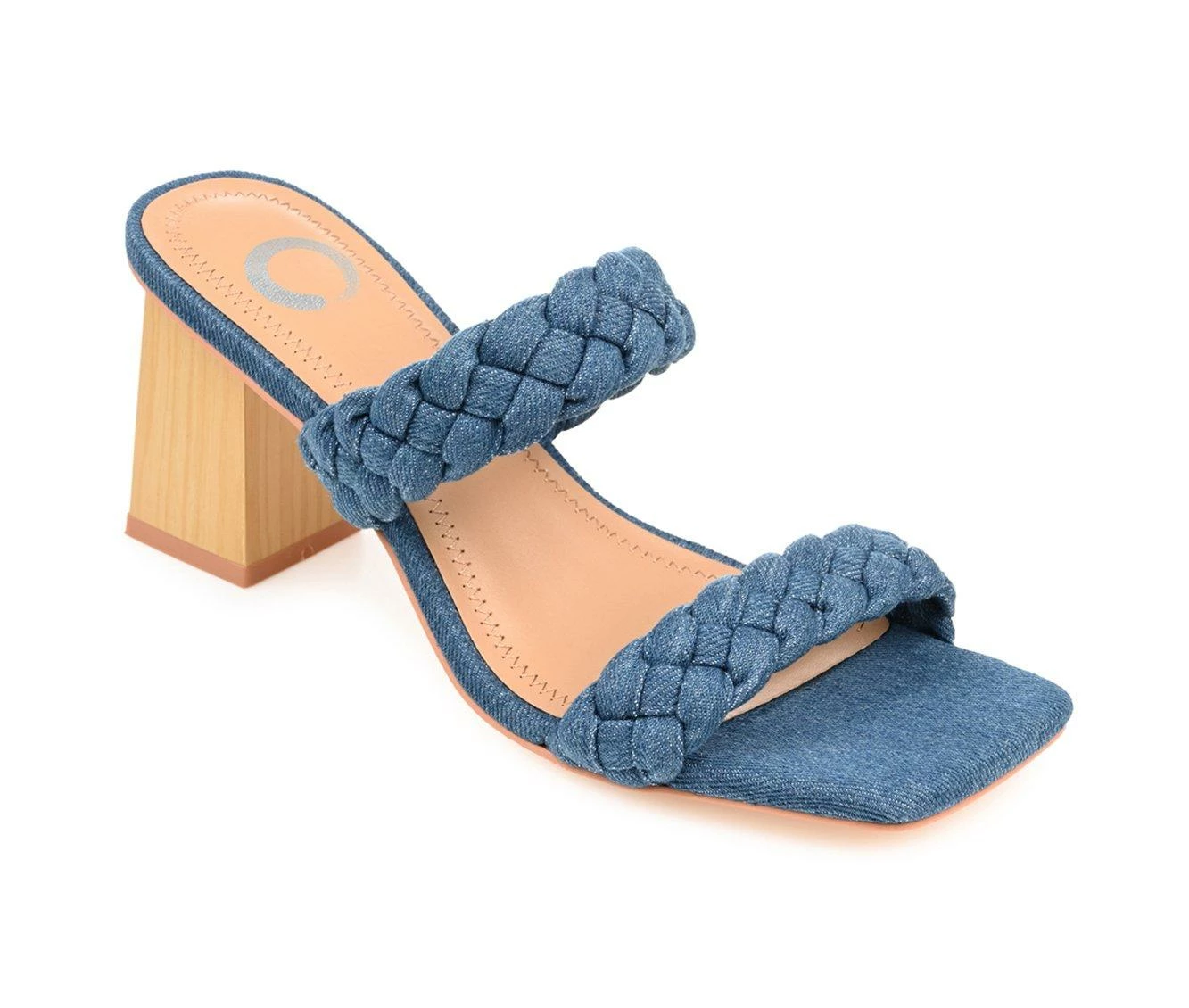 Coupon 🥰 Women's Journee Collection Bronte 👗 Dress 🩴 Sandals Denim 🤩 3 Coupon 🥰 Women's Journee Collection Bronte 👗 Dress 🩴 Sandals Denim 🤩 - Image 3