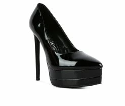 Promo 🔥 Women's London Rag Cuddles Pumps Black ✔️ -London Rag Sales Store 2 1110