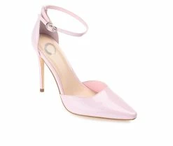 Hot Sale 👍 Women's Journee Collection Miriem Stiletto Pumps Pink 🛒 -London Rag Sales Store 2 1155