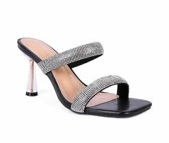 Best Pirce 👏 Women's London Rag Dolls 👗 Dress 🩴 Sandals Black 🧨 -London Rag Sales Store 2 1167