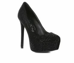 Best Pirce ❤️ Women's London Rag Clarisse Pumps Black 😍 -London Rag Sales Store 2 1250