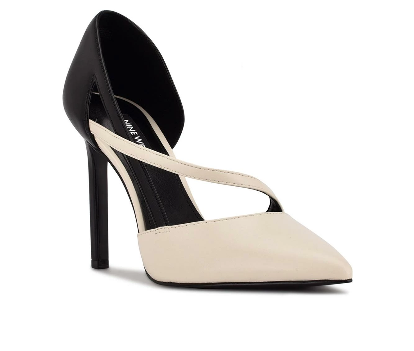 New 🎁 Women's Nine West Tens Pumps Cream/Black ✔️ 3 New 🎁 Women's Nine West Tens Pumps Cream/Black ✔️ - Image 3
