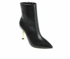 Top 10 👏 Women's Journee Collection Rorie Stiletto Booties Black 🎉 -London Rag Sales Store 2 1266