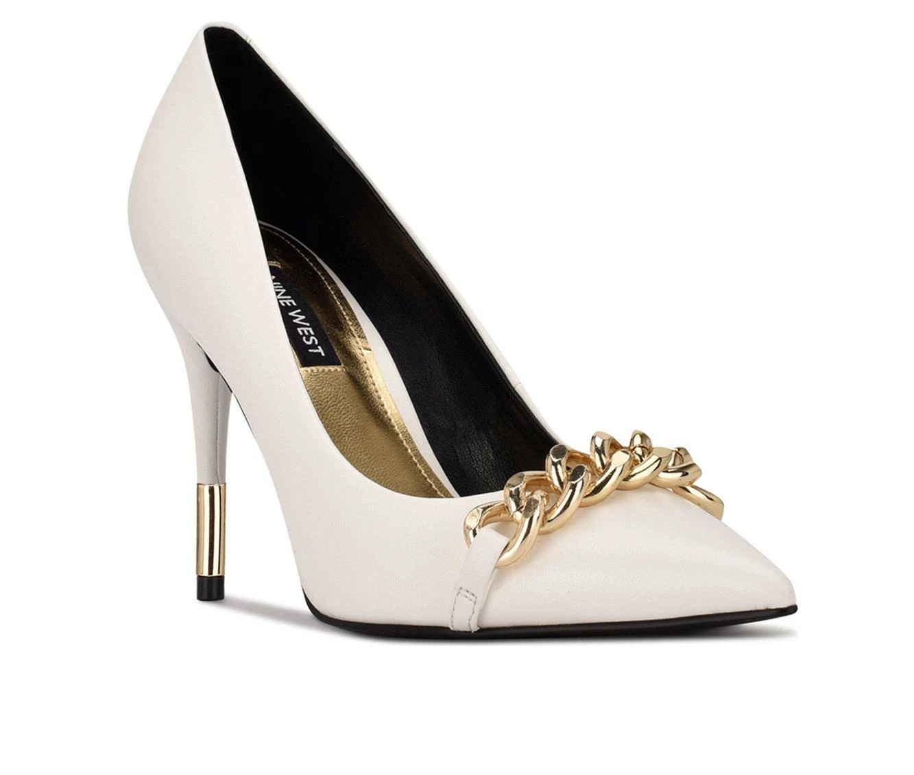 Wholesale 😀 Women's Nine West Balan Pumps White 🔥 3 Wholesale 😀 Women's Nine West Balan Pumps White 🔥 - Image 3