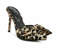 Discount 😍 Women's London Rag Joelle Pumps Leopard 💯 -London Rag Sales Store 2 1276