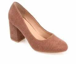 Outlet ⭐ Women's Journee Collection Fai Pumps Tan 🛒 -London Rag Sales Store 2 150