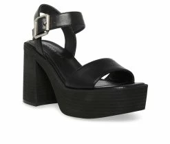 Buy ⌛ Women's Madden Girl Grandview Block Heel 👗 Dress 🩴 Sandals Black 👍 -London Rag Sales Store 2 17