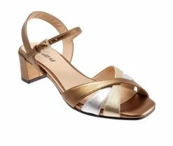 Hot Sale ✔️ Women's Trotters Majesty 👗 Dress 🩴 Sandals Metallic Multi ✨ -London Rag Sales Store 2 172