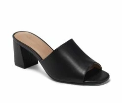 Buy ⌛ Women's Aerosoles Entree Mule 👠 Heels Black ✨ -London Rag Sales Store 2 211