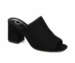 Brand new 🧨 Women's Journee Collection Adelaide Mule 👠 Heels Black 😉 -London Rag Sales Store 2 244