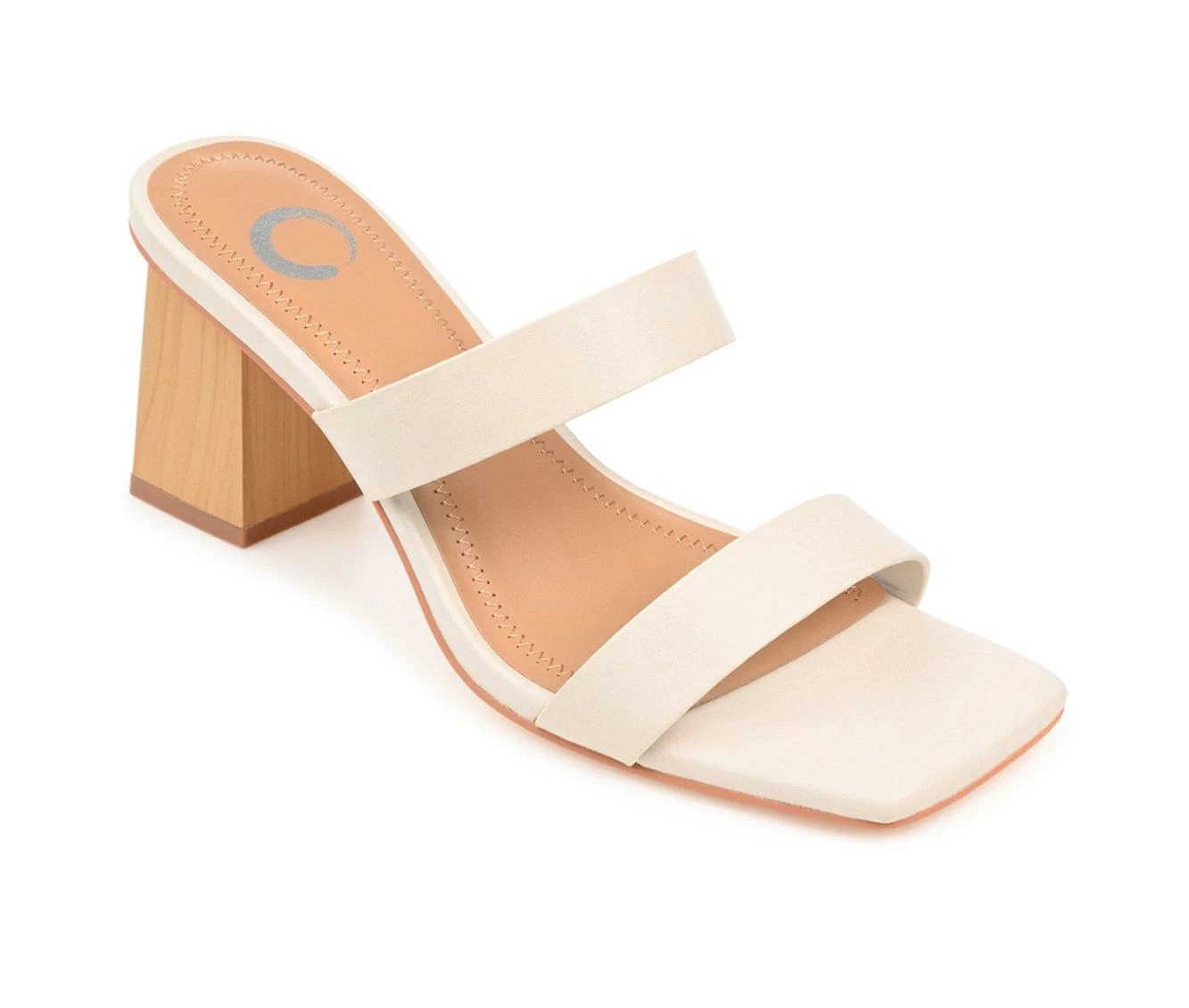 Cheap 😉 Women's Journee Collection Nolla 👗 Dress 🩴 Sandals Off White 🤩 3 Cheap 😉 Women's Journee Collection Nolla 👗 Dress 🩴 Sandals Off White 🤩 - Image 3