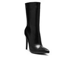 Brand new 😀 Women's Rag & Co Margen Heeled Booties Black 💯 -London Rag Sales Store 2 323
