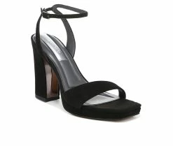 Best Pirce ⭐ Women's Franco Sarto Daffy 👗 Dress 🩴 Sandals Black Suede 😍 -London Rag Sales Store 2 346