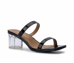Best deal 🤩 Women's Olivia Miller Sandra 👗 Dress 🩴 Sandals Black 🛒 -London Rag Sales Store 2 36