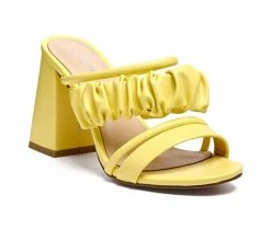 Wholesale ❤️ Women's London Rag Genesis 👗 Dress 🩴 Sandals Yellow ✔️ -London Rag Sales Store 2 365