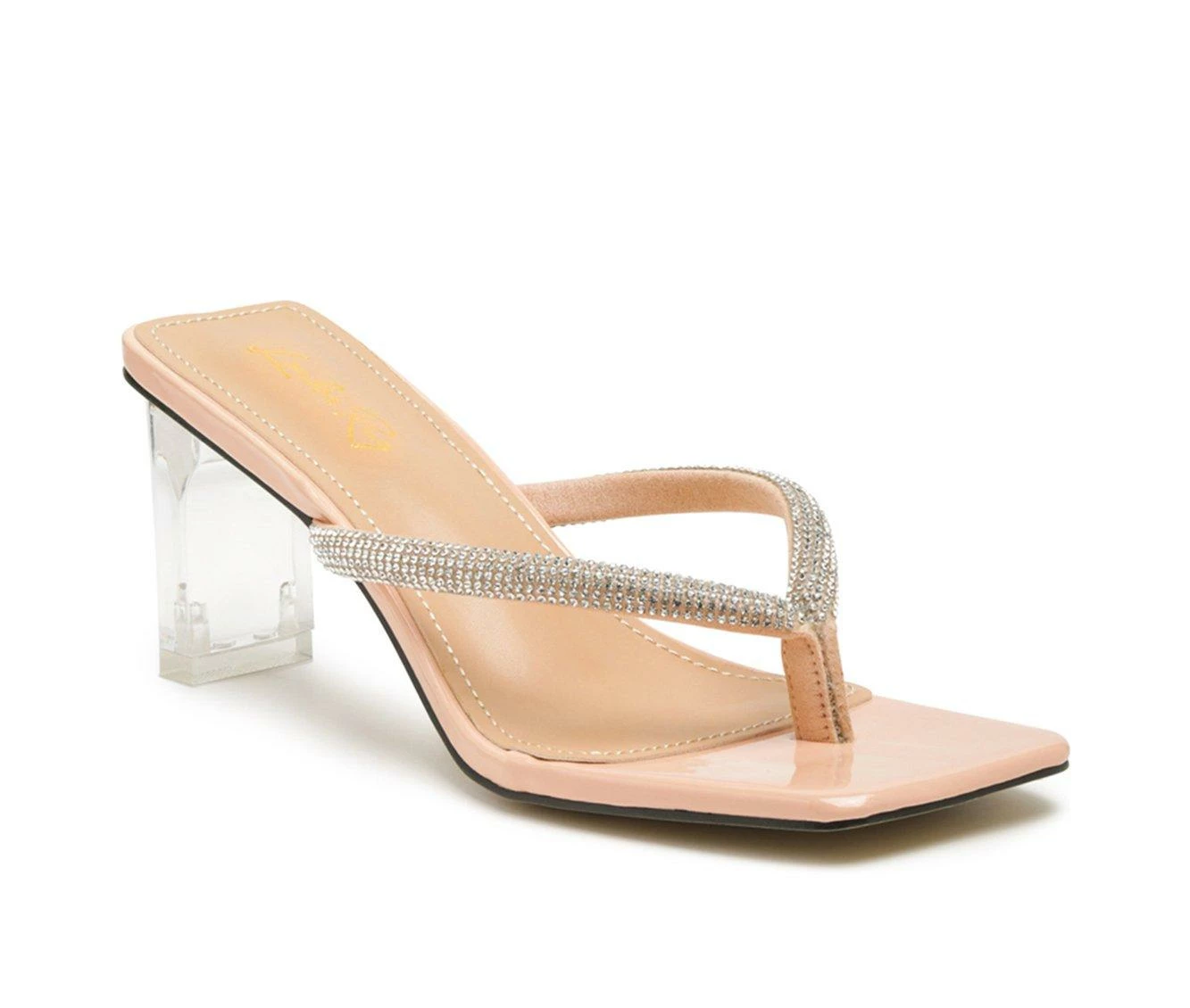 Deals 🎁 Women's London Rag Litchi 👗 Dress 🩴 Sandals Nude ❤️ 3 Deals 🎁 Women's London Rag Litchi 👗 Dress 🩴 Sandals Nude ❤️ - Image 3