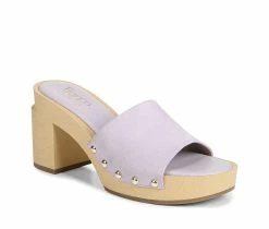 Best deal 👍 Women's Franco Sarto Capri Clog 3 👗 Dress 🩴 Sandals Soft Lilac 💯 -London Rag Sales Store 2 423