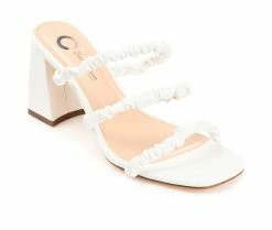 Flash Sale ๐ฅ Women's Journee Collection Reagaan ๐ Dress ๐ฉด Sandals White โจ 8 Flash Sale ๐ฅ Women's Journee Collection Reagaan ๐ Dress ๐ฉด Sandals White โจ -London Rag Sales Store 2 425