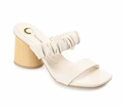 Brand new ⭐ Women's Journee Collection Fayth 👗 Dress 🩴 Sandals White 💯 -London Rag Sales Store 2 426