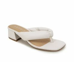 Discount 🧨 Women's Esprit Flora Heeled 👗 Dress 🩴 Sandals White 🛒 -London Rag Sales Store 2 430