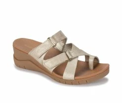 Buy 🌟 Women's Baretraps Canice Slip-Resistant Wedge 🩴 Sandals Champagne 😀 -London Rag Sales Store 2 580