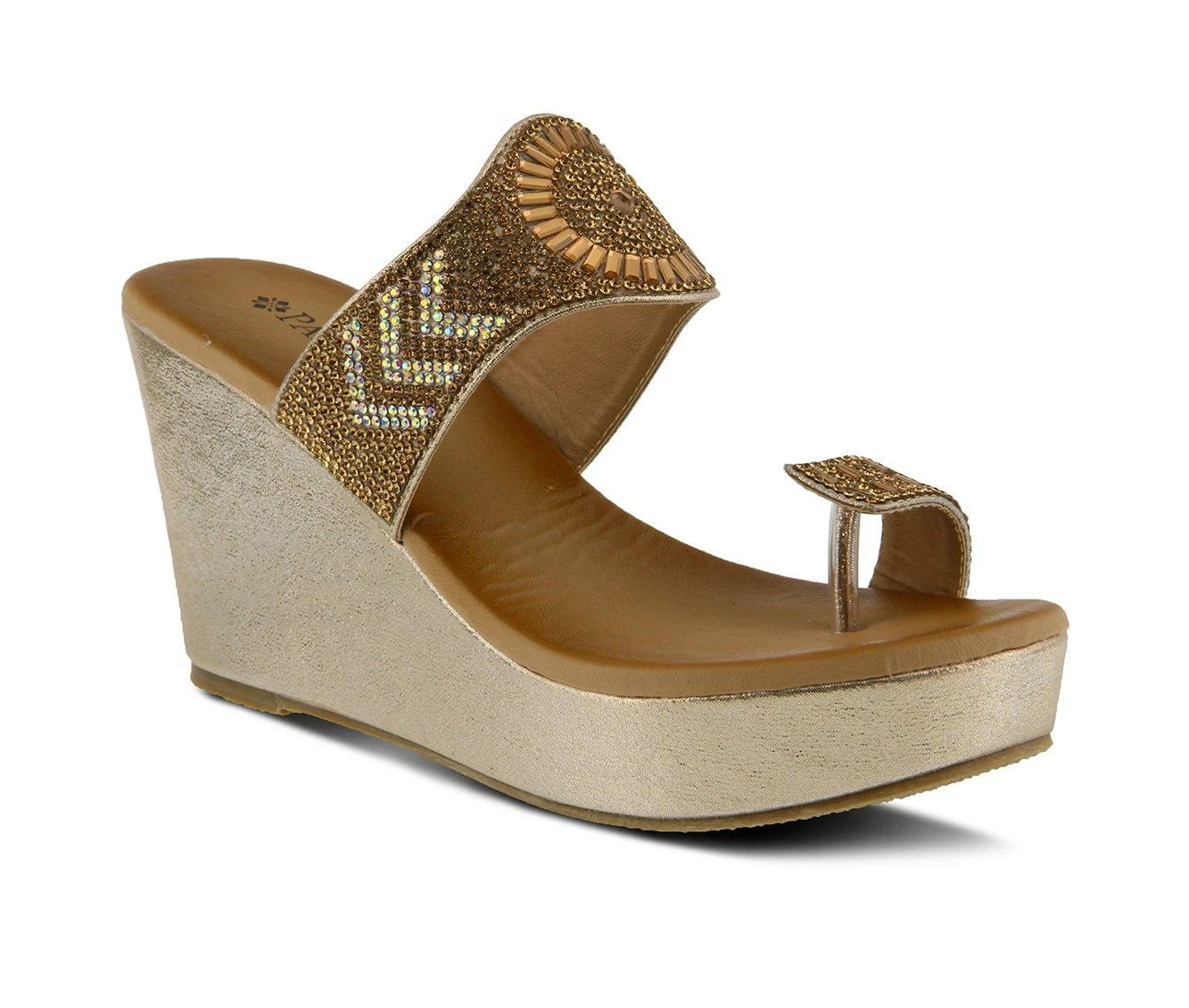 Brand new 🥰 Women's Patrizia Heena Wedges Gold ✨ 3 Brand new 🥰 Women's Patrizia Heena Wedges Gold ✨ - Image 3