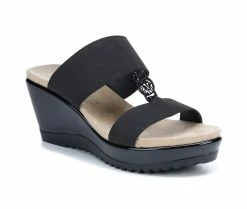 Deals 👍 Women's Anne Klein Reese Wedges Black ⭐ -London Rag Sales Store 2 591