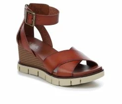 Discount 🔥 Women's MIA Dina Wedges Cognac 😉 -London Rag Sales Store 2 599