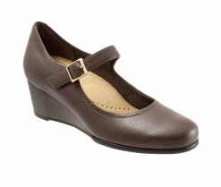 New 🔥 Women's Trotters Willow Wedges Dark Taupe 🥰 -London Rag Sales Store 2 607