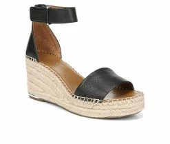 Buy 💯 Women's Franco Sarto L-Clemens Wedge 🩴 Sandals Black 🤩 -London Rag Sales Store 2 617