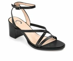 Coupon 🎁 Women's Journee Collection Anikah 👗 Dress 🩴 Sandals Black 🔥 -London Rag Sales Store 2 64